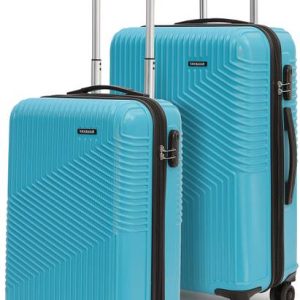 YAYAVAR Hard Body Set of 2 Luggage 4 Wheels - Cairo - Teal