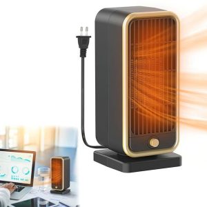 Avedia Mini Electric Bedroom Fan Heater Warmer for Home...
