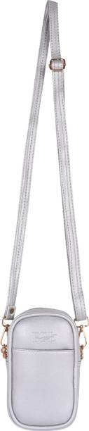 Pramadda Pure Luxury Silver Women Sling Bag Stylish Mobile Mini Sling bag Fo...