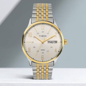 TIMEX Silver-Dial Analog Watch - For Men TW0TG6505