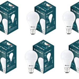BAJAJ 9 W Basic Round B22 LED Bulb