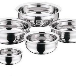 REPLICA STAINLESS STEEL HANDI SET OF 5 PIECE Induction ...