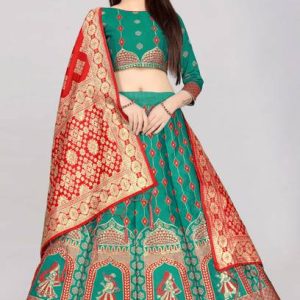 Divastri Self Design Semi Stitched Lehenga Choli