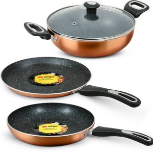 IMPEX 4 Pcs Nonstick Granite Cookware set FKT Festival ...