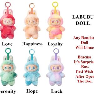 XORTIC Cute Labubu Bunny Toy – Fluffy Character Doll fo...