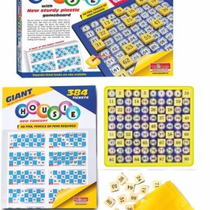 Toymate Housie Giant-384 Foldable Tickets Party & Fun B...