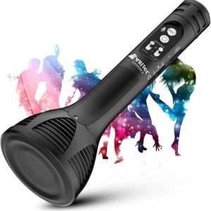 VRJTEC SL-BS 269 Wireless Bluetooth Mike(Black) Microph...