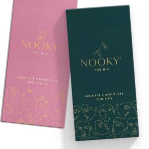 Nooky Combo Set of 2 Premium Dark Chocolates for him an...