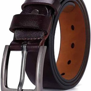 ZORO Men Formal, Casual, Evening, Party Brown Genuine Leathe...