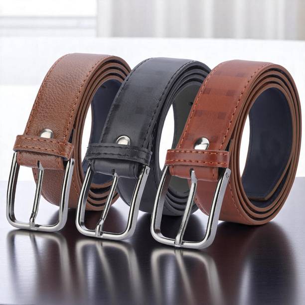 PROVOGUE Men Casual, Formal Multicolor Artificial Leather Belt