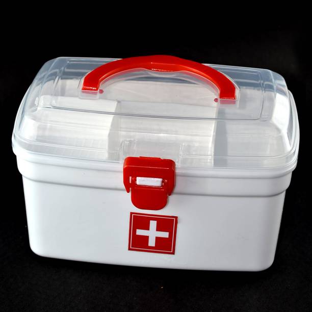 VSELL Emergency Indoor Outdoor Medicine Storage Box Wit...