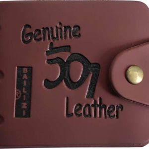 HENEDA Men Casual Brown Artificial Leather Wallet