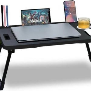 FurniGully Foldable Multipurpose Wood Portable Laptop T...