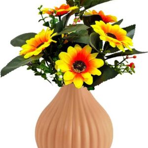 Handybee Artificial Sunflower Pot |Taipei Pot – Perfect...