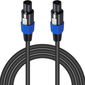 AMG Music 16.4FT Speakon Cable Male to Male Cable for S...