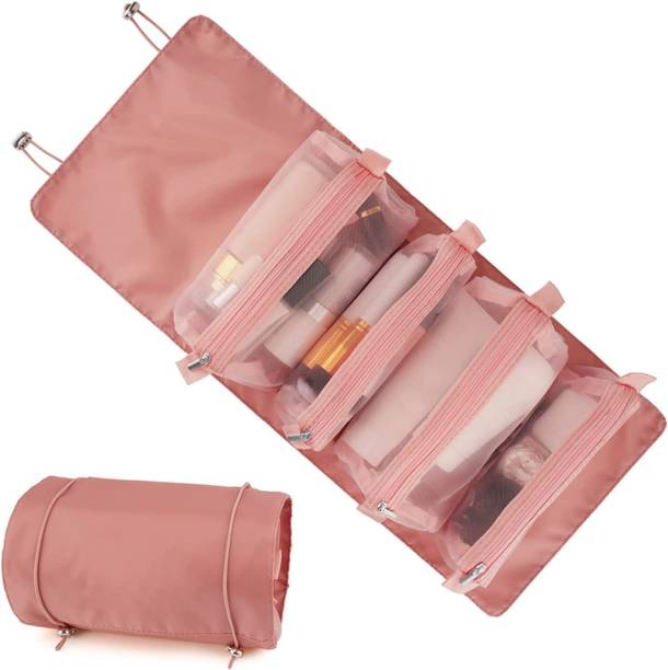 NISHIV Cosmetic Bag,4 in 1 Removable Portable Toiletry ...