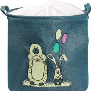 Mios 55 L Dark Green Laundry Basket