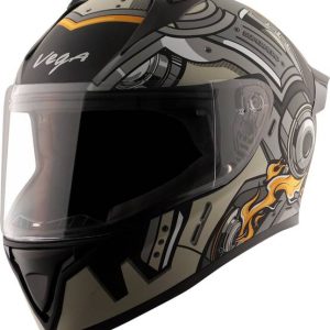 VEGA Bolt Superhero Motorbike Helmet