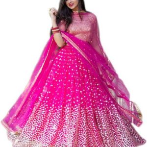 Trivety Embellished Semi Stitched Lehenga Choli