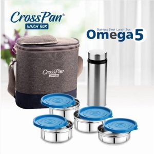 CrossPan Executive Omega5 Stainless Steel Lunch Box / T...