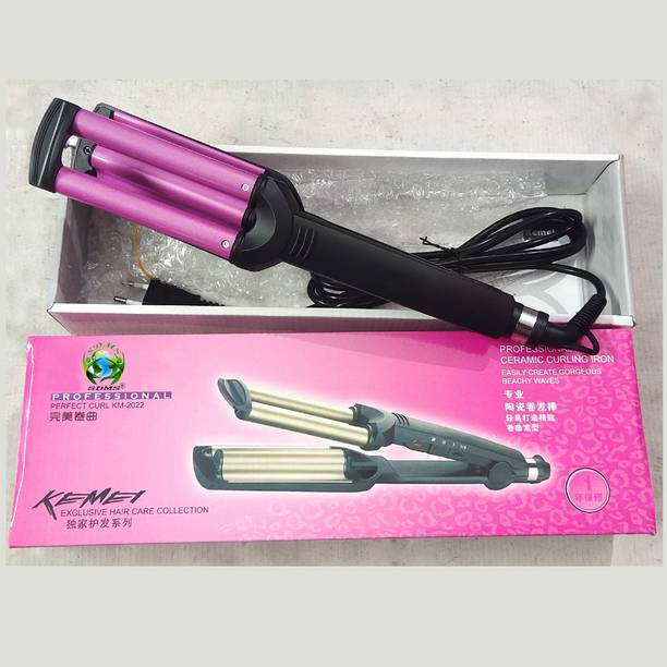 SDMS 2022 Electric Ceramic Curler with Three Perm Rolls...