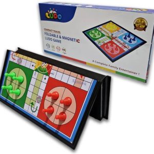 Synlark Foldable Magnetic Ludo Board game, Ludo Game 4 ...