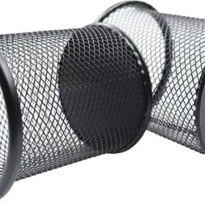 glanz 1 Compartments Metal Round Mesh Pen Pencil Holder...