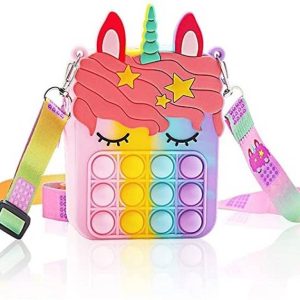 Privika Enterprises Unicorn Pop it Pouch 1 Art Polyeste...