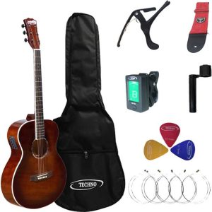 Techno RJ-040EQ- 40Inch Guitar- WIth BAG ,BELT,STRING,C...