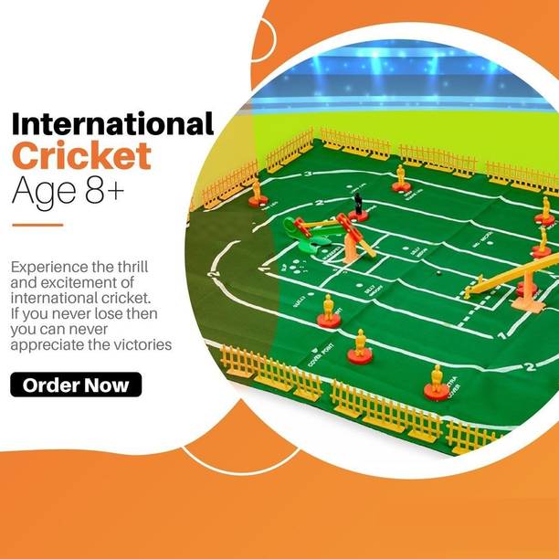 zokato International Cricket Floor Game for Kids Board ...