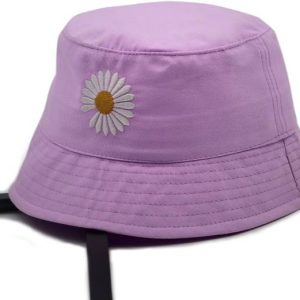 Highever Latest daisy flower Embroidered cotton foldabl...