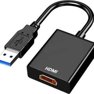 microware USB to HDMI Converter 1080P Full HD(Male to F...