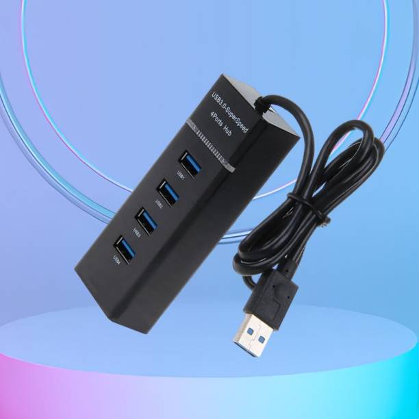 FRONY USB Hub 4 IN 1 Multiport Adapter with 5000 MBPS D...