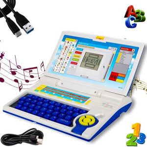 Toyco 20 Learning Activities Kids Educational Laptop To...