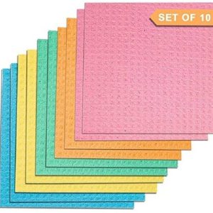 household hub Kitchen & Household Cleaning Sponge Wipe ...