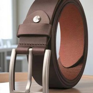 METRONAUT Men Casual Brown Texas Leatherite Belt