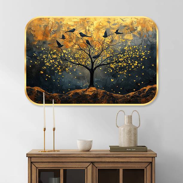 SAF PRINT saf Nature Art Crystal Embedded High Gloss Su...