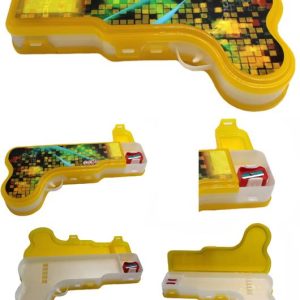neoinsta shopping pencil box gun Art Plastic Pencil Box