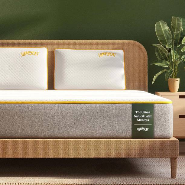 SleepyCat Ultima Natural Latex Mattress 8 inch Single H...