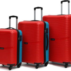 YAYAVAR Hard Body Set of 3 Luggage 4 Wheels - TOKYO PLUS DUAL C...