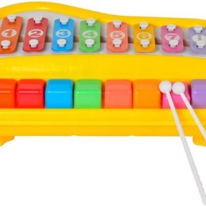 Prince Toys 2 in 1 Piano Xylophone for Kids, Educationa...