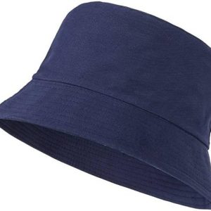 poshing Unisex plain cotton foldable beach hat sun hat ...