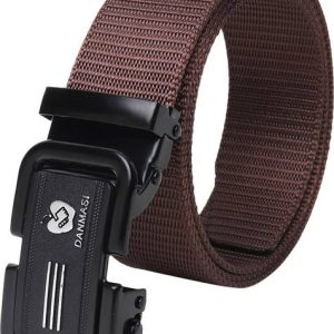 PROVOGUE Men Casual Brown Nylon Belt