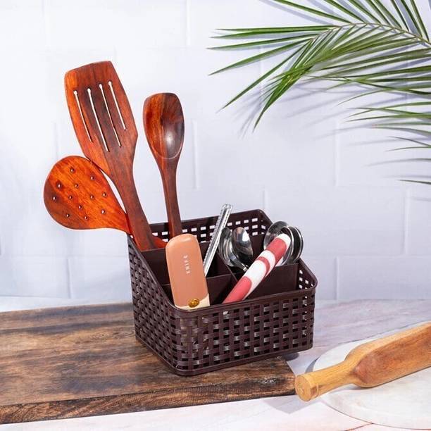 Relokart 5 Compartments Plastic Multipurpose Holder