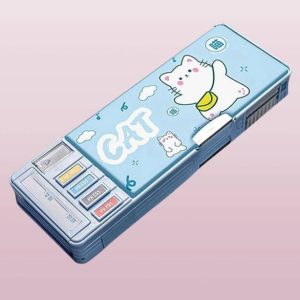 vworld cat boy Art Plastic Pencil Box