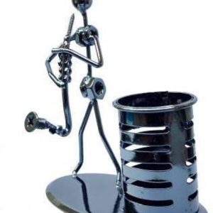 Posh store 1 Compartments Metal Pen Stand