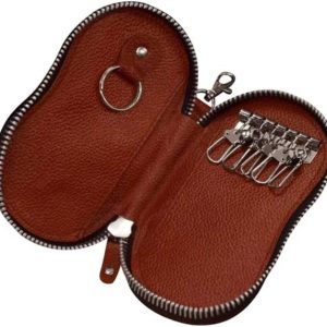 SIFA Men & Women Casual, Travel Maroon Genuine Leather Money...