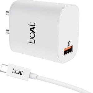 boAt 18W Power WCD QC3A Charger combo (Type C )