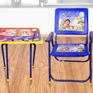 CHHOTA RABBIT CRBLUE001 Solid Wood Desk Chair