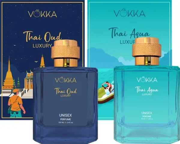 VOKKA Thai Oud & Thai Aqua 100 ml Each Luxury Long Last